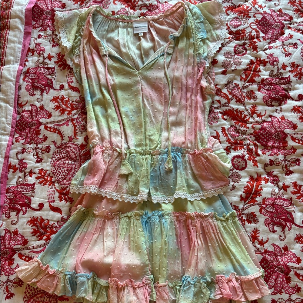 rainbow dress